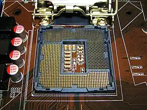 ASUS P7P55-Mマザーボード上のLGA1156