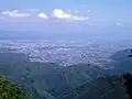 愛宕山から望む京都市街