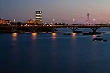 バダホスを流れるグアディアーナ川