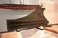 アトリットで発掘された衝角（イスラエル国立海洋博物館（英語版））