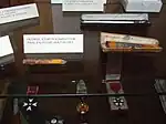 展示されているシマノフスキの遺品