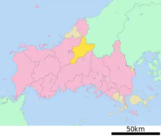 阿東町位置図
