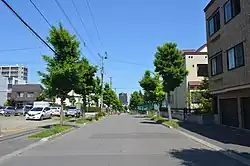 厚別東町通(厚別中央3条5丁目)