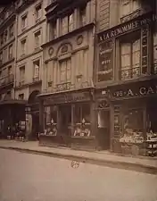 ブティック "Au Bourdon", サントノレ通り93番地  及び、"À la renommée des herbes cuites", サントノレ通り95番地、1908年