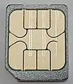 au Micro IC Card (LTE)SIM本体 (大日本印刷製)