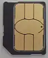 au Micro IC Card (LTE)SIM本体 (ジェムアルト製)