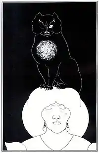 エドガー・アラン・ポー『黒猫』挿絵 (1894-95)