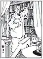 『ピエロの図書館』挿絵 (1896)