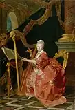 ヴィクトワール・ド・フランスの肖像画（1773年）、ヴェルサイユ宮殿所蔵。