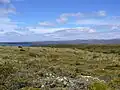 エンダービー島から見たオークランド島北端