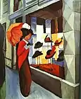 アウグスト・マッケ, Hatshop (Hutladen) 1914年