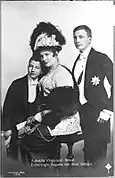 アウグステと長男ヨーゼフ・フランツ、次男ラディスラウス（1912年）