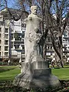 ポール・ヴェルレーヌの記念碑、リュクサンブール公園