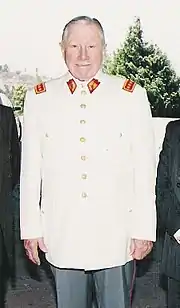 チリ陸軍将官服（アウグスト・ピノチェト）