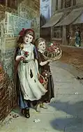 小さな花売り (1867)