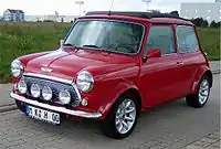 2000年モデルのクーパー13 in ホイール装着車