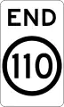 (R4-12) 110km/h制限ここまで
