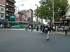 ミトレ通とアルシーナ通の交差点