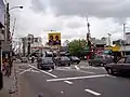 コリエンテス通りの踏切