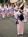 三味線は鳴り物の最前列を飾る