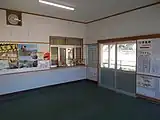 駅舎内（2019年1月）