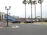 駅西側ロータリー（2018年5月）
