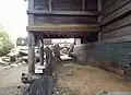 本堂背後