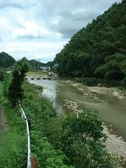 綾川町山田上付近