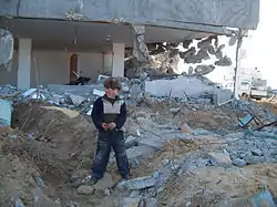 House in Azbet, Jabalia, destroyed by Israel in 2009