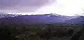 西からの四阿火山（長野市篠ノ井石川付近から）