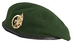 フランス外人部隊の緑ベレー（Béret vert）