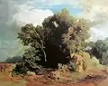 In den pontinischen Sümpfen、1851年、チューリヒ美術館?