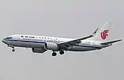 中国国際航空 737-8 MAX