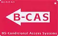 BS 110度CS 地上デジタル対応マーク付き B-CASカード