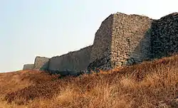 燕州城の城壁遺跡