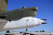 B-52Gの尾部銃塔（銃手席廃止後）