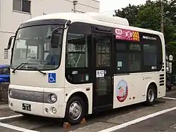 コミュニティバス用の小型車 (4851)海老名市コミュニティバスの日野・ポンチョ