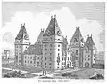 16世紀以前の姿。モリッツ・ベルマン画、1880年