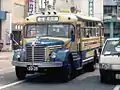 上毛電気鉄道で運行されていたボンネットバス