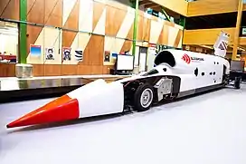 2019年: ブラッドハウンドLSR(記録更新は達成せず。当初は時速1600㎞を目標に開発された)
