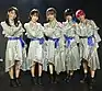 BLUU 2022 衣装(薄白青)青帯