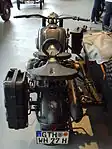 単車後方