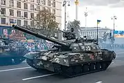 2005年から配備されている主力戦車T-64BMブラート（T-64Bの近代化改修型）
