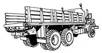 M328 フラットベッドトラック