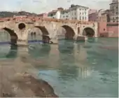 「ヴェローナのピエトラ橋」（1894年）