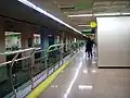 ホームドア設置前(2008年2月)