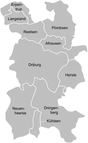 Ortsteile