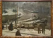 ヘントの雪解け