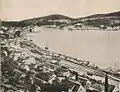 ドゥブロヴニクの港湾都市のグルージュ駅、1910年代以前