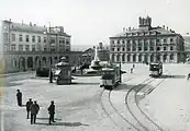 1900年代のウルム市電（1904年撮影）